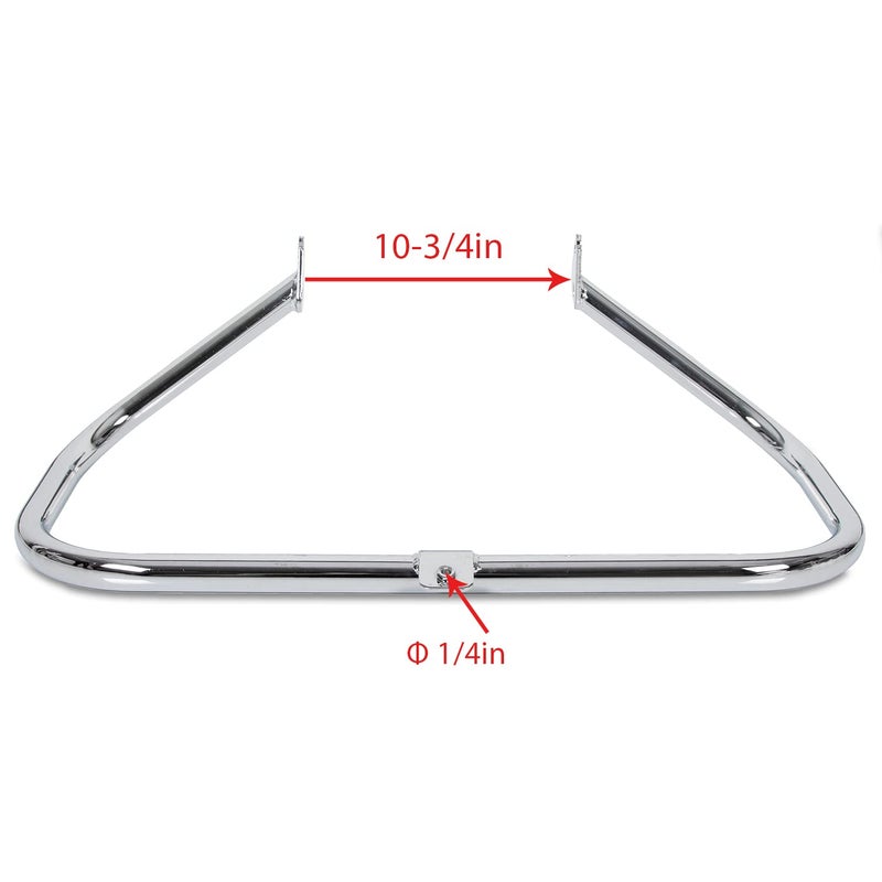 ECOTRIC Engine Guard Compatible with 1997-2008 Harley Touring Road King Electra Glide Ultra Classic Road Glide Street Glide Chrome Highway Crash Bar - Image 3